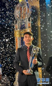 郑智当选2013年亚洲足球先生 
